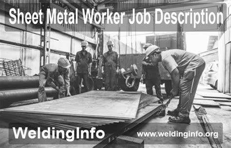 sheet metal journeyman job description|sheet metal journeyman salary.